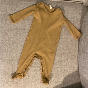 Quincy Mae Tan Footie One Piece